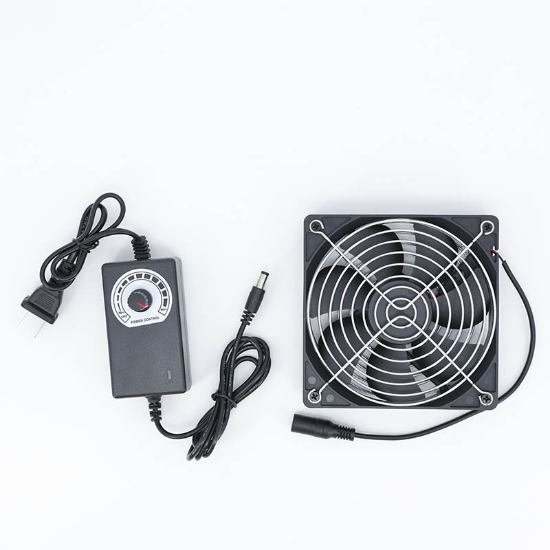 Level Shifter 3.3V - Wentylator chłodzący DC 12V 12cm (120x25mm)