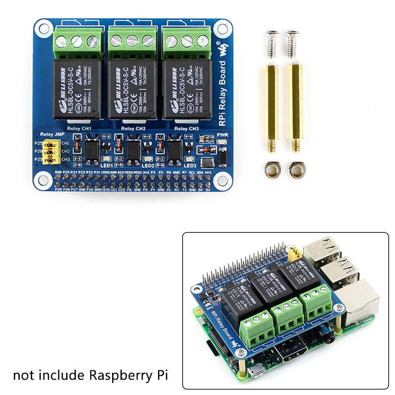 3 karta rozszerzenia przekaźni – Home Automation Raspberry Pi recenzja i cena