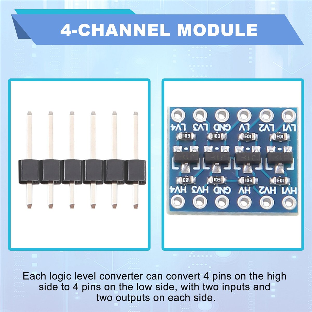 AT42 10 szt. 4-kanałowy konwer – Level Shifter 3.3V recenzja i cena