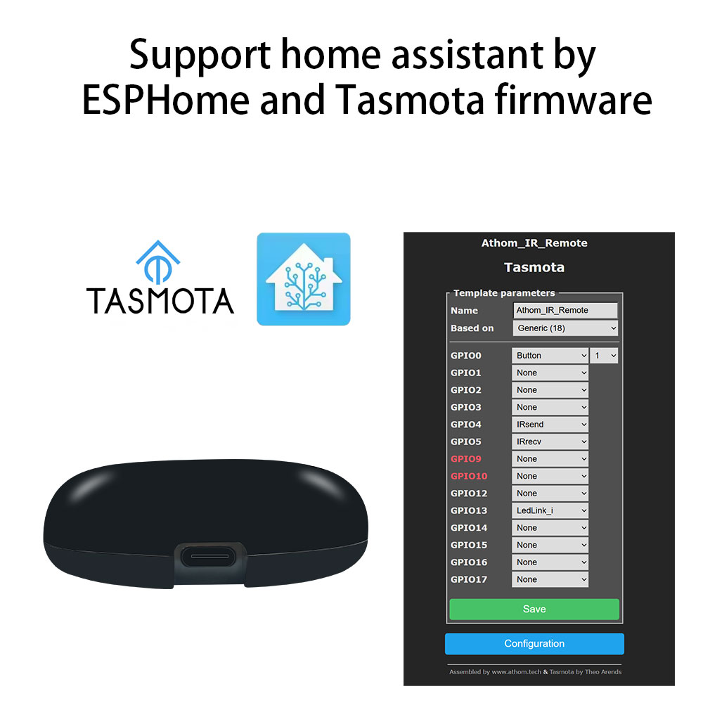Pilot IR Tasmota MQTT ESP8285  – Diy Home Automation Controller recenzja i cena